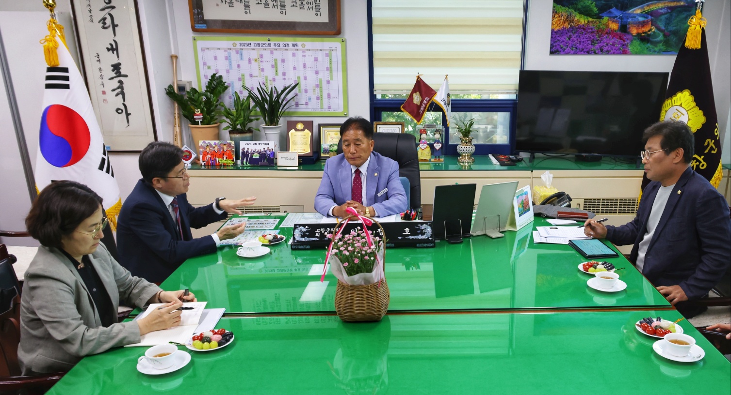 [May 16] Chairperson Yoo Guk-hee visited Yeonggwang and Gochang County)