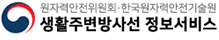 원자력안전위원회-한국원자력안전기술원 생활주변방사선 정보서비스